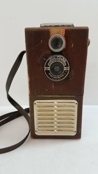 Vintage Tom Thumb Camera Radio