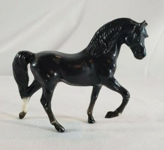 Vintage 1975 Breyer Stablemate Morgan Stallion Horse Black 5036 G1 No Stamp