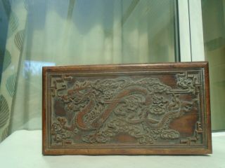 Awesome Chinese Camphor Wood Box With Dragon Unusual Box Take A Look