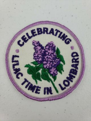Vintage Rare Celebrating Lilac Time In Lombard Illinois Patch The Lilac Village
