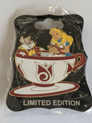 Alice In Wonderland Mad Tea Party Wdi Walt Disney Imagineering Le250 Pin