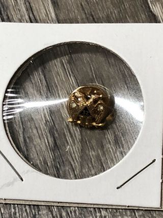 Vintage Masonic Scottish Rite Eagle 32nd Degree Pinback Lapel Pin