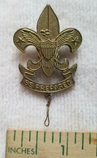 Boy Scout BSA Vintage First Class Hat Badge Pin 2