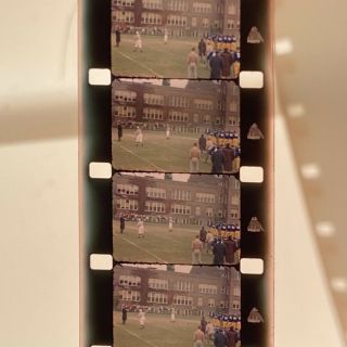 Vintage 16mm Home Movie Film Reel High School Football - Milwaukee University?