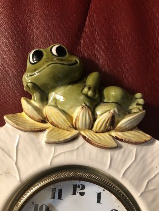 Vintage Neil The Frog 1978 Sears And Roebuck Clock Made In Japan 2