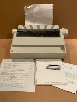 Vintage Apple Imagewriter Ii Printer A9m0320