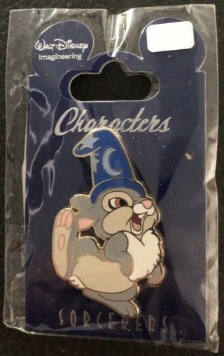Wdi Characters In Sorcerer Hat Thumper Rabbit 82 Limited Edition Pin 2013