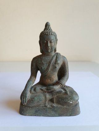 Antique Bronze Buddha Circa 19th Century