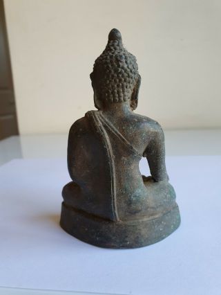 Antique Bronze Buddha Circa 19th Century 2