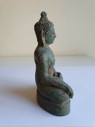 Antique Bronze Buddha Circa 19th Century 3
