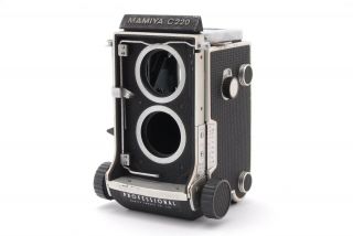 【exc,  5】 Mamiya C220 Professional Tlr Film Camera Body Only Vintage From Japan