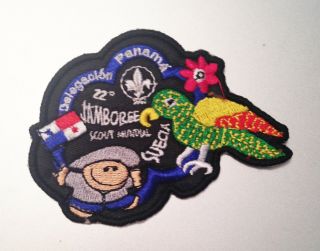 2019 22nd World Scout Jamboree 2011 Panama Contingent Badge