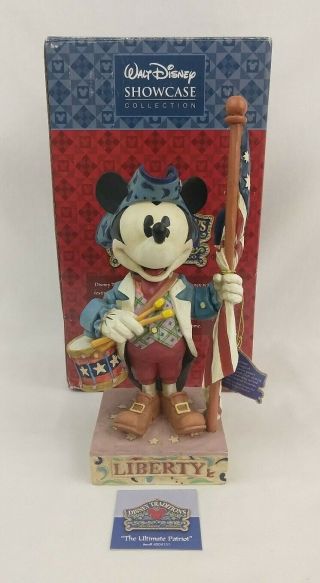 Disney Traditions Jim Shore Mickey Mouse Figurine The Ultimate Patriot Liberty