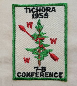 1959 Order Of The Arrow 7 - B Conclave Conference Tichora Lodge 146 Bsa