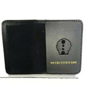 York City Detective Son Bi Fold Wallet And Id Holder