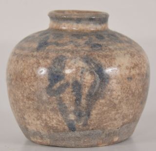 Chinese Ming Dynasty Miniature Porcelain Blue And White Glaze Vase