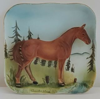 Horse Decor Vintage Porcelain Horse Figurine Wall Hanging 3d Horse Picture