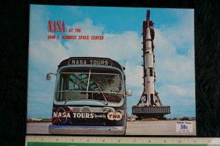 Nasa At The John F.  Kennedy Space Center Vintage Tour Booklet