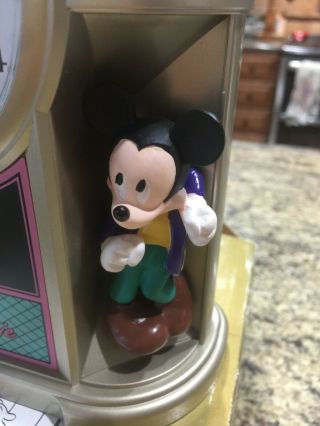 Seiko Disney Mickey Minnie Mouse Alarm Clock Music Box Jukebox [EXCELLENT] 2