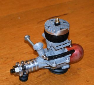 1950 Os 29 Twin Stack Model Airplane Engine Vintage.  29 Glow Fuel Tank Cl Japan