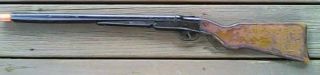 Vintage A H Fox Gun Co.  Double Barrel Toy Shotgun - Cork Ball Gun