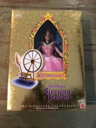 Walt Disney 40th Anniversary Sleeping Beauty Doll 1998 Signature Series 21712
