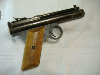 Vintage 22 Cal.  Benjamin Franklin Model 252 Air Pistol Co2 Pellet Gun