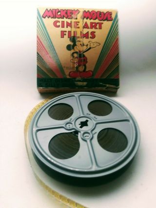 Vintage Walt Disney Mickey Mouse Cine Art 16mm Film