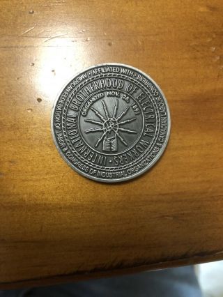 IBEW 601 Challenge Coin 2
