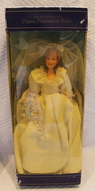 1982 Princess Diana and Prince Charles Goldberger Royal Wedding Dolls NIB 2