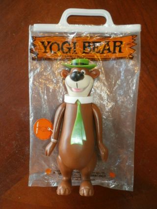 Vintage 1970 R Dakin No.  2263 Yogi Bear Toy Figure W/ 2