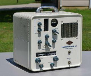 Vtg Gonset Communicator Iii Tube Ham Radio Receiver - Model 3133