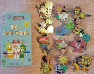 Disney Parks Its A Small World Goodbyes Mystery Box Complete Set Of 12 Pins