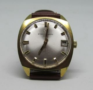Vintage Eterna Matic 1000 Automatic Watch In Great - Strap