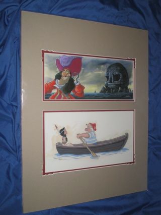 Peter Pan Art Print By Randy Noble Disney Exclusive Hook / Skull Island