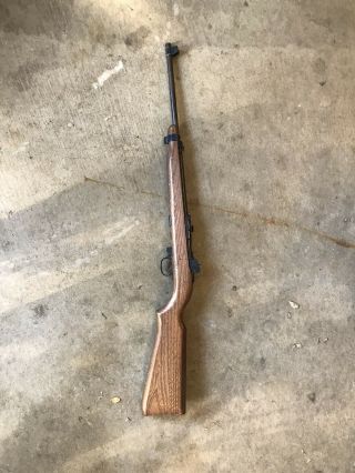 Vintage Crosman M - 1 Bb Gun " Croswood " Stock Carbine 1960 - 70s