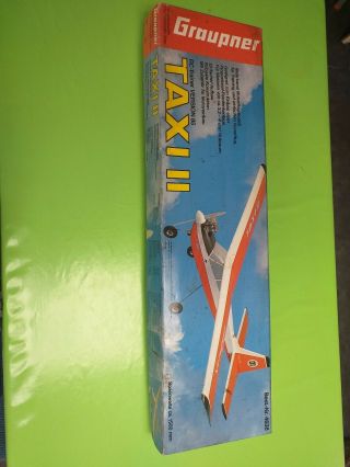 Maquette Avion Graupner Taxi 2 Ii Vintage Wing Construction Kit Fly Ace Rc