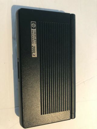 HP Hewlett Packard 200LX Computer Vintage 3