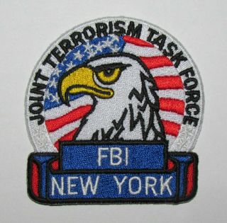 York State City Fbi Field Office Federal Bureau Investigation Police Patch