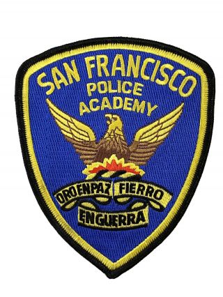 San Francisco Police Department Academy Shoulder Patch California Sheriff