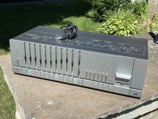 Vintage Jvc Jp - S7 Stereo Control Amplifier Equalizer,  As - Is