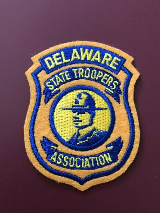 Delaware State Troopers Association Shoulder Patch