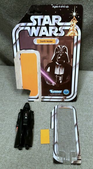 Vintage Kenner Star Wars 12 Back Carded Darth Vader 1977