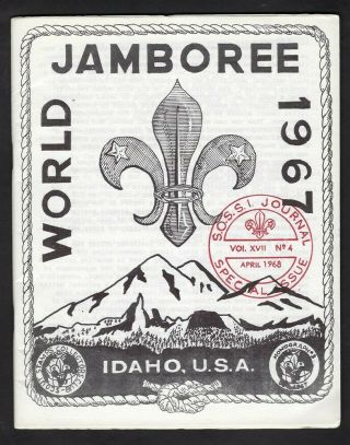 1967 Boy Scout World Jamboree Idaho Monograph Sossi