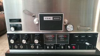 Vintage Teac 3300 - 10 Reel to Reel Stereo Tape Deck Player 2