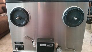 Vintage Teac 3300 - 10 Reel to Reel Stereo Tape Deck Player 3