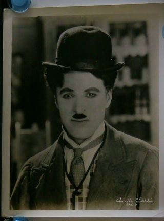 Vintage Photo - 15 Pic:charlie Chaplin; " City Lights,  1931,  Ua.