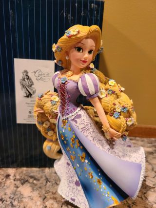 Disney Showcase Couture De Force Rapunzel Figurine By Enesco Nib