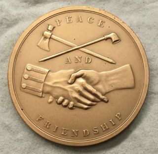 George Washington Presidential Indian Peace Medal,  U.  S.  medal 101 2