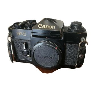Vintage Canon F1 Film SLR Camera Body S/N 563392 2